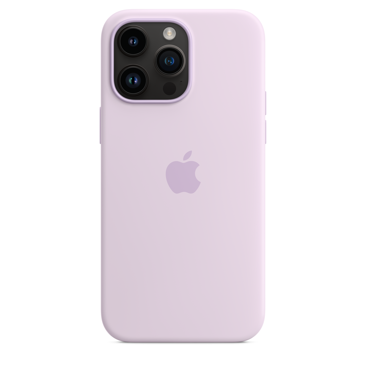 حافظة iPhone 14 Pro Max من السيليكون بتقنية MagSafe - لون ليلكي فاتح