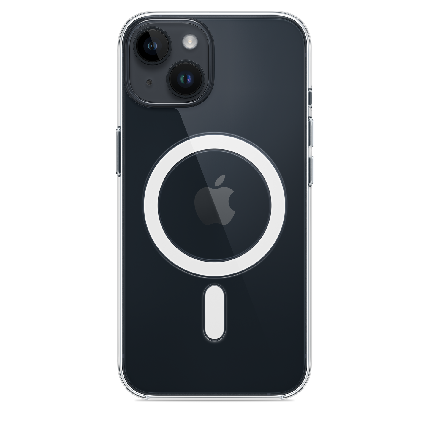حافظة iPhone 14 الشفافة بتقنية MagSafe