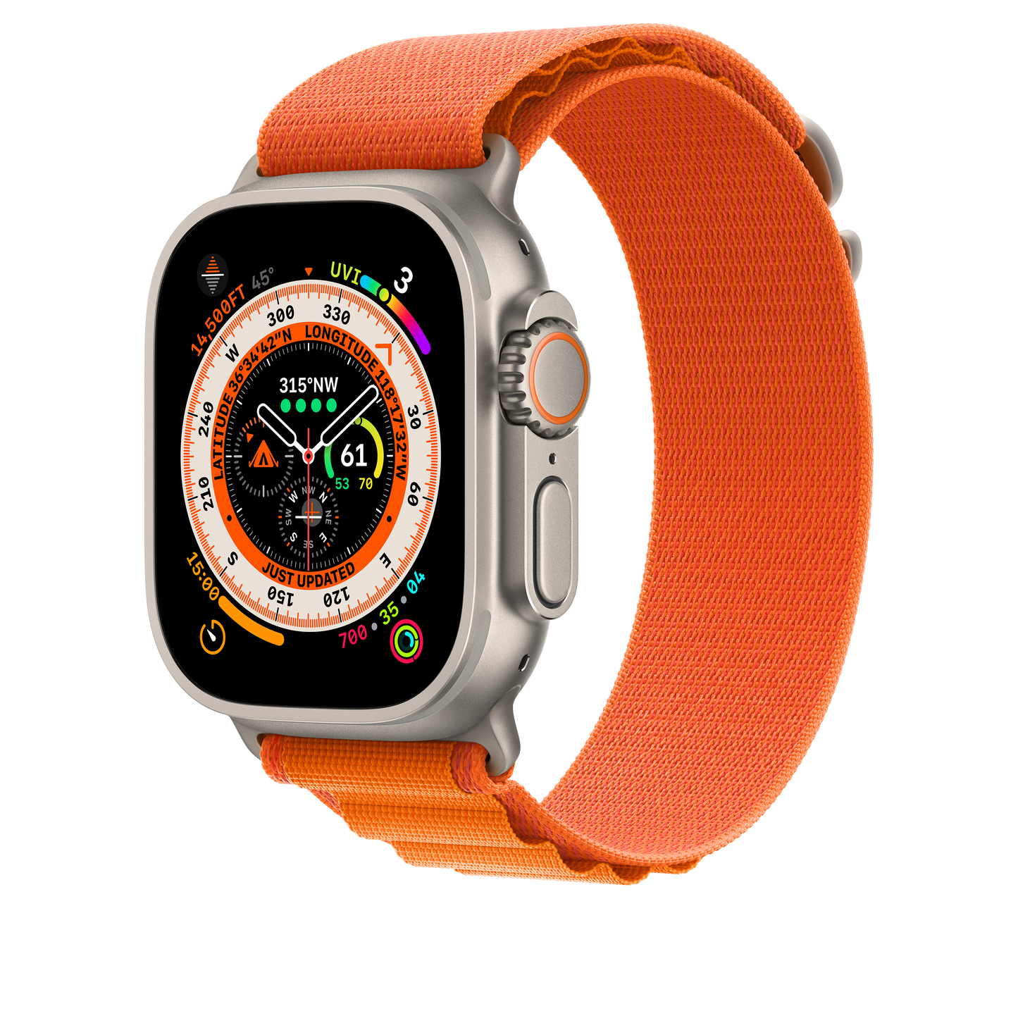 49mm Orange Alpine Loop - Medium