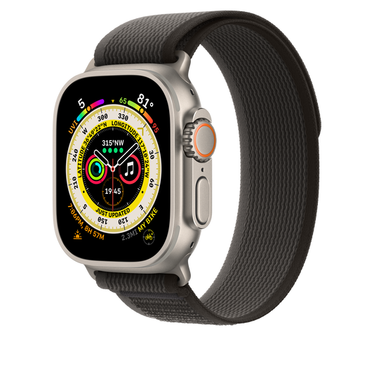 49mm Black/Gray Trail Loop - S/M