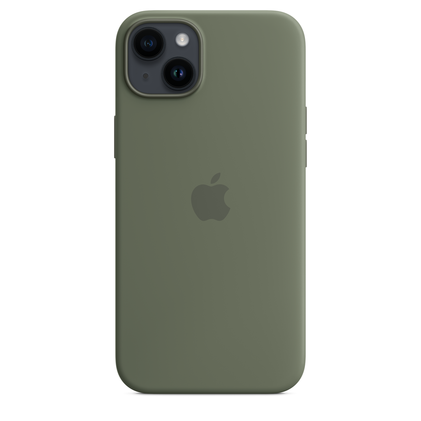 حافظة iPhone 14 Plus من السيليكون بتقنية MagSafe - زيتي