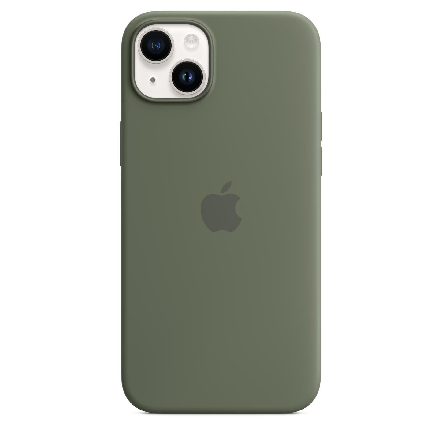 حافظة iPhone 14 Plus من السيليكون بتقنية MagSafe - زيتي