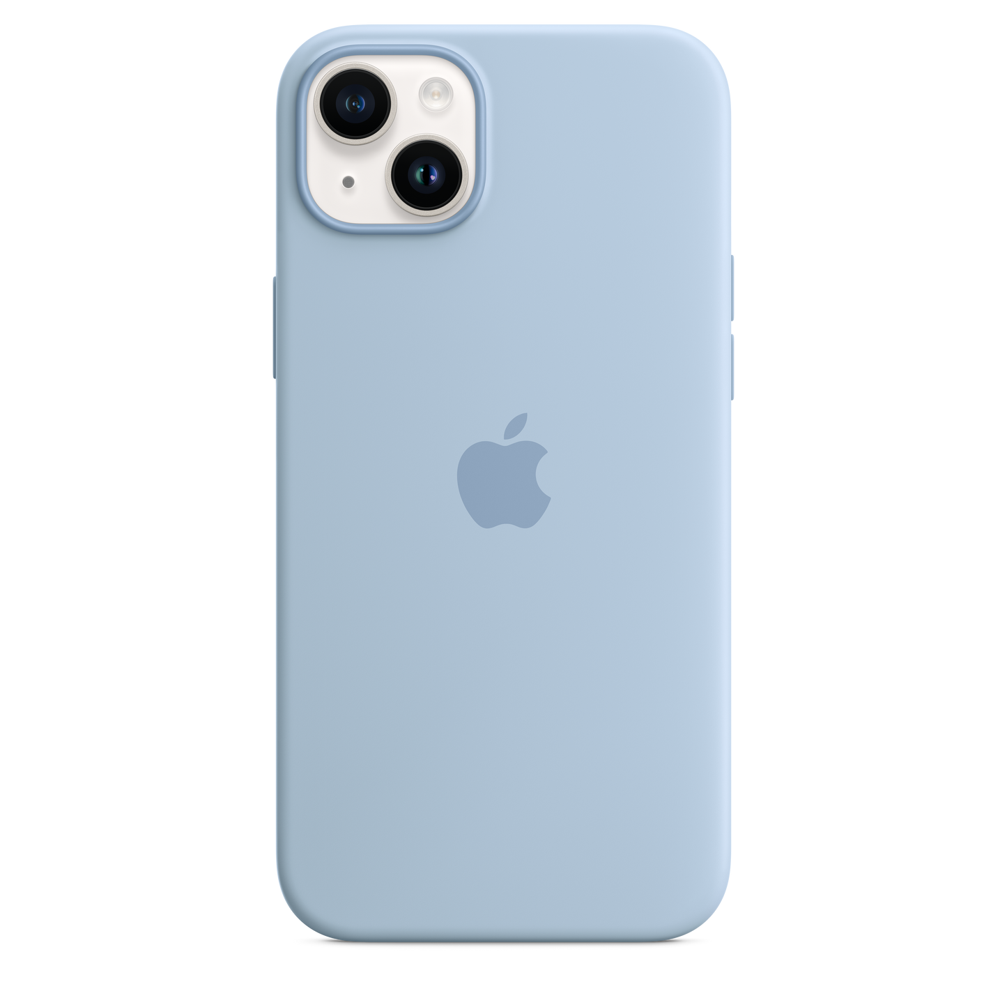 حافظة iPhone 14 Plus من السيليكون بتقنية MagSafe - أزرق سماوي