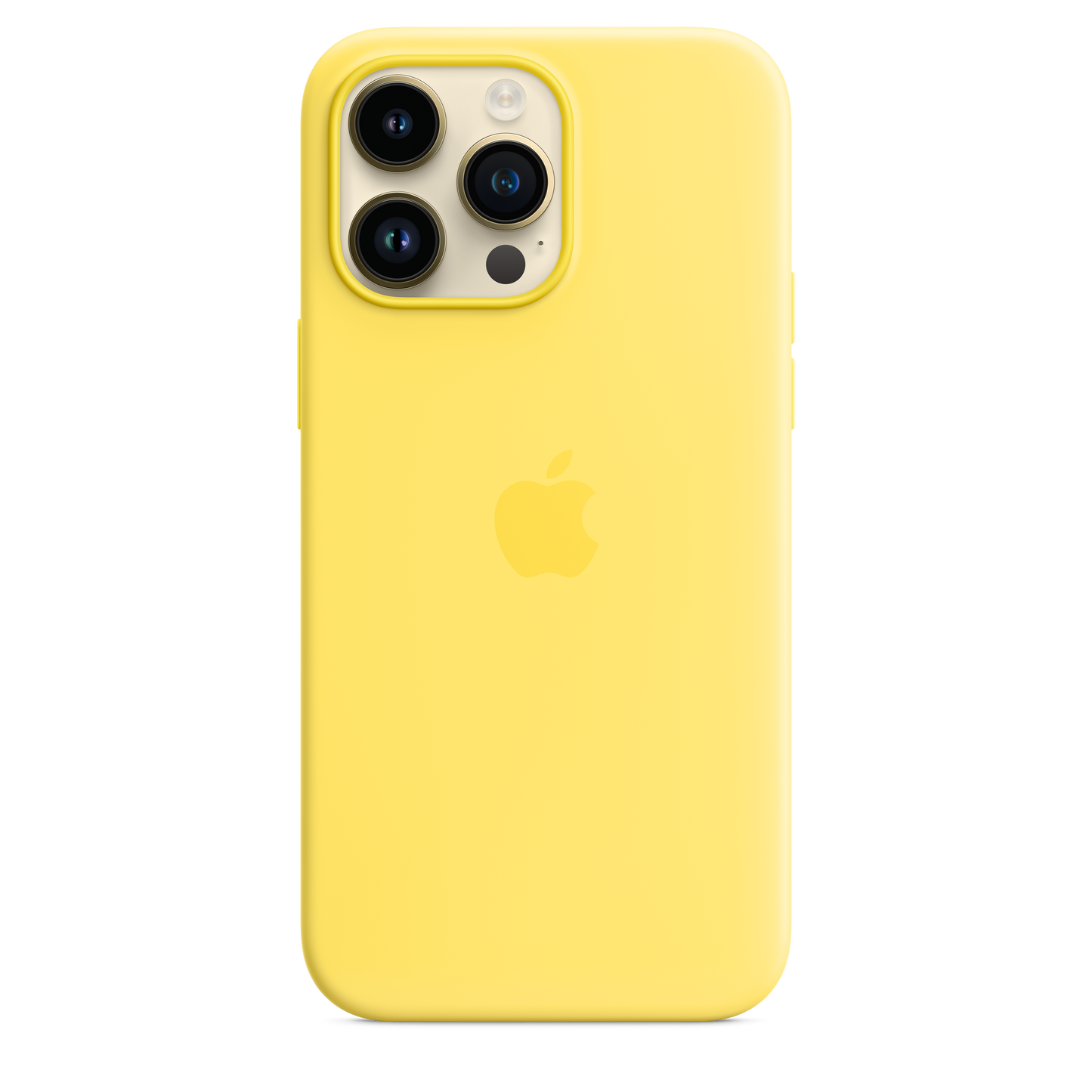 iPhone 14 Pro Max Silicone Case with MagSafe - Canary Yellow