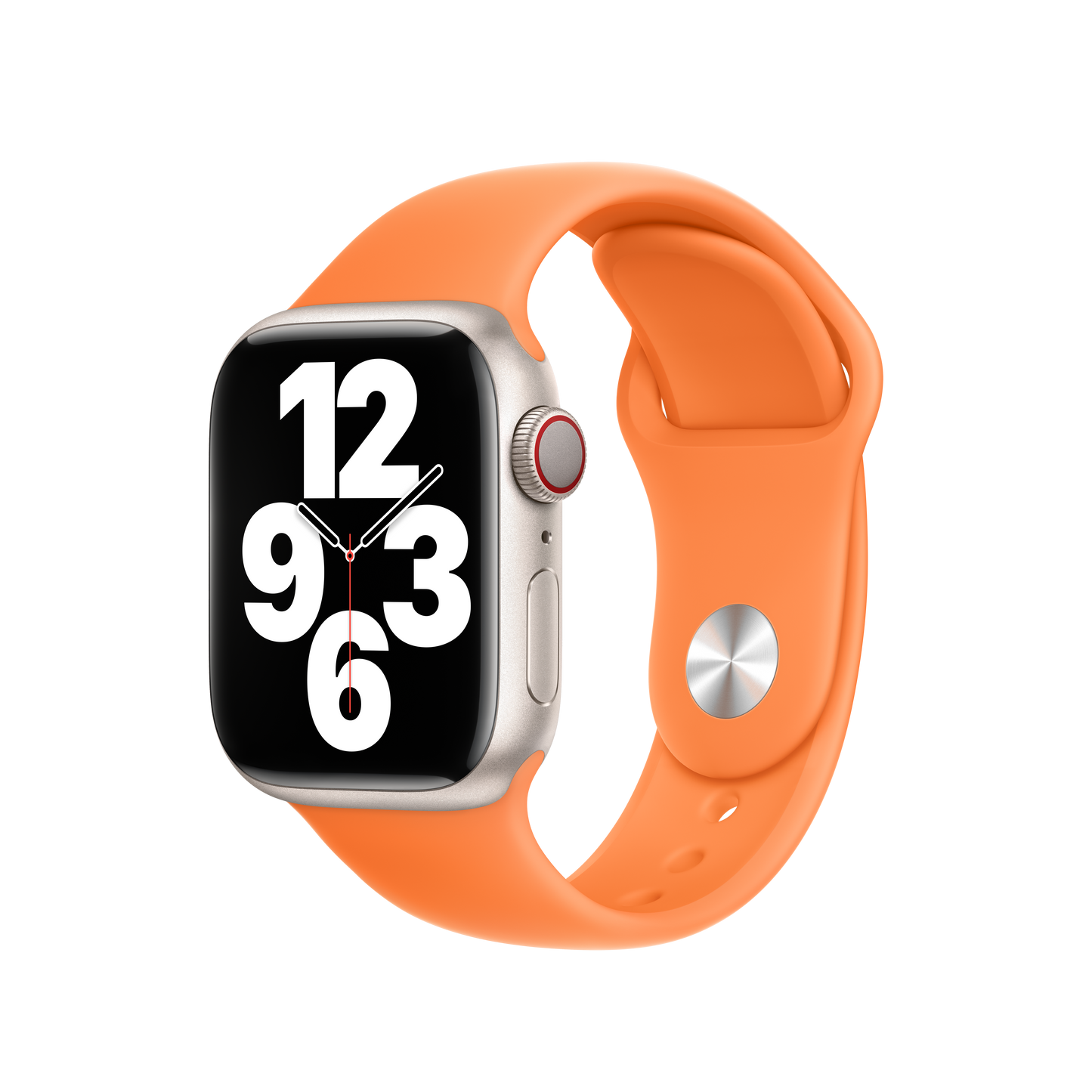 حزام رياضي Bright Orange لساعة Apple Watch مقاس 41mm