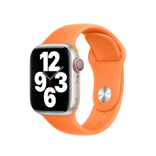 حزام رياضي Bright Orange لساعة Apple Watch مقاس 41mm