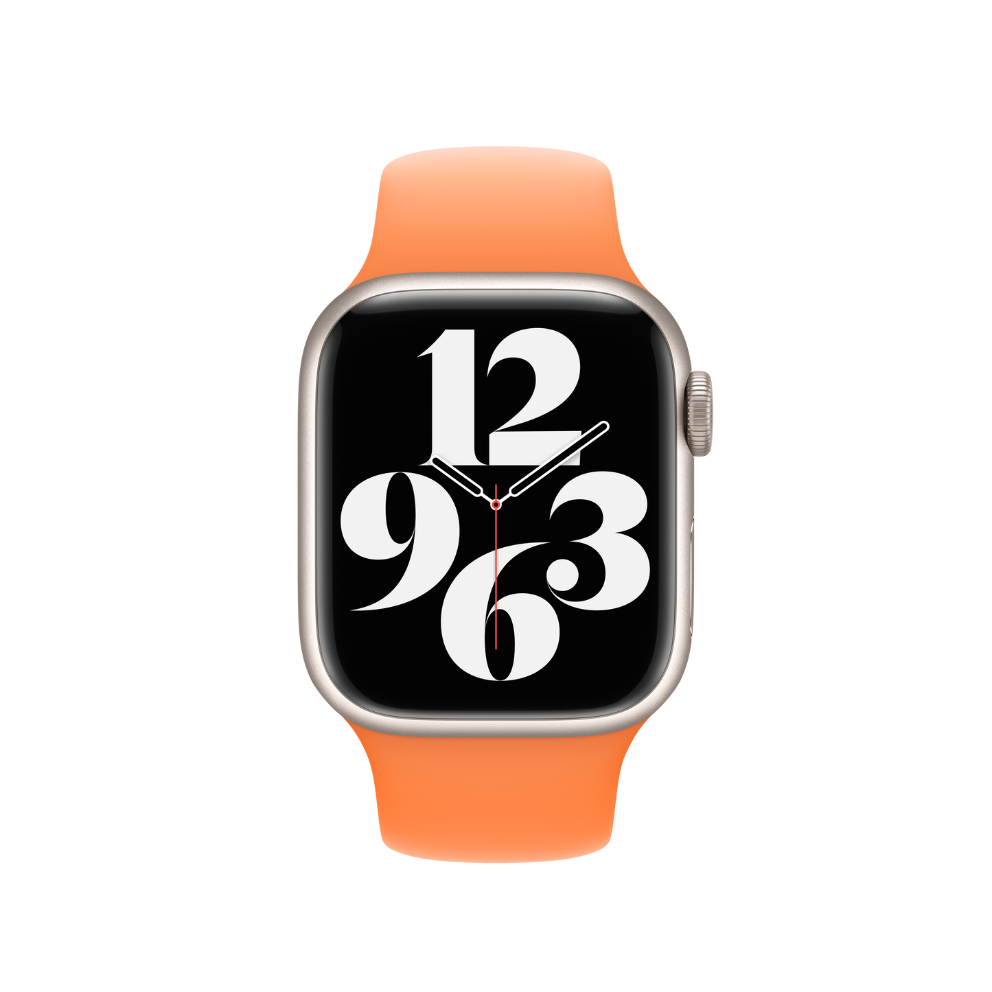 حزام رياضي Bright Orange لساعة Apple Watch مقاس 41mm