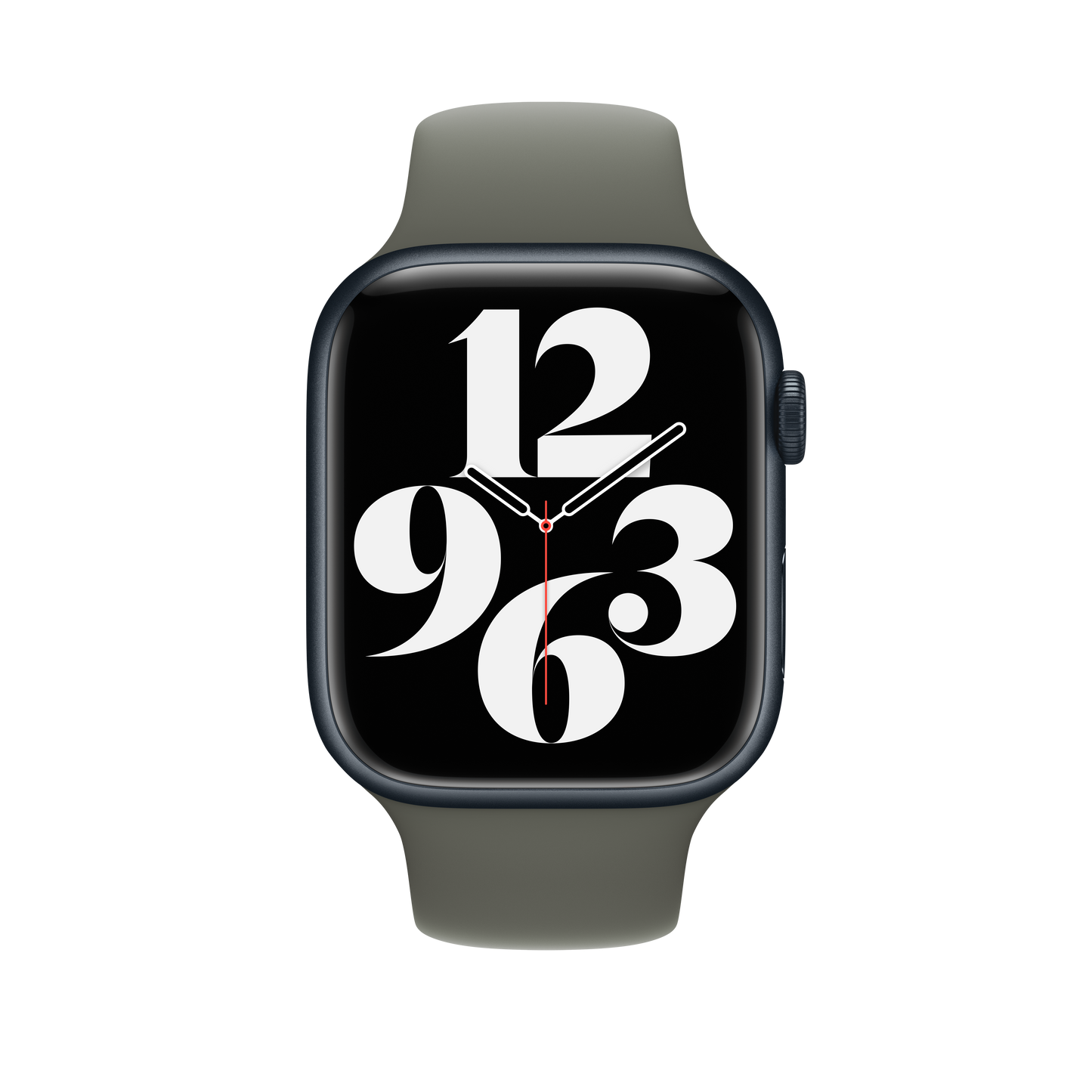 حزام رياضي Olive لساعة Apple Watch مقاس 45 مم