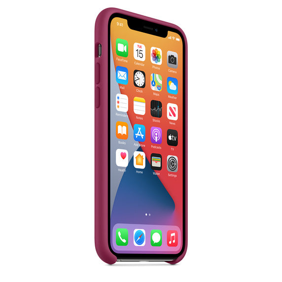 iPhone 11 Pro Silicone Case Pomegranate
