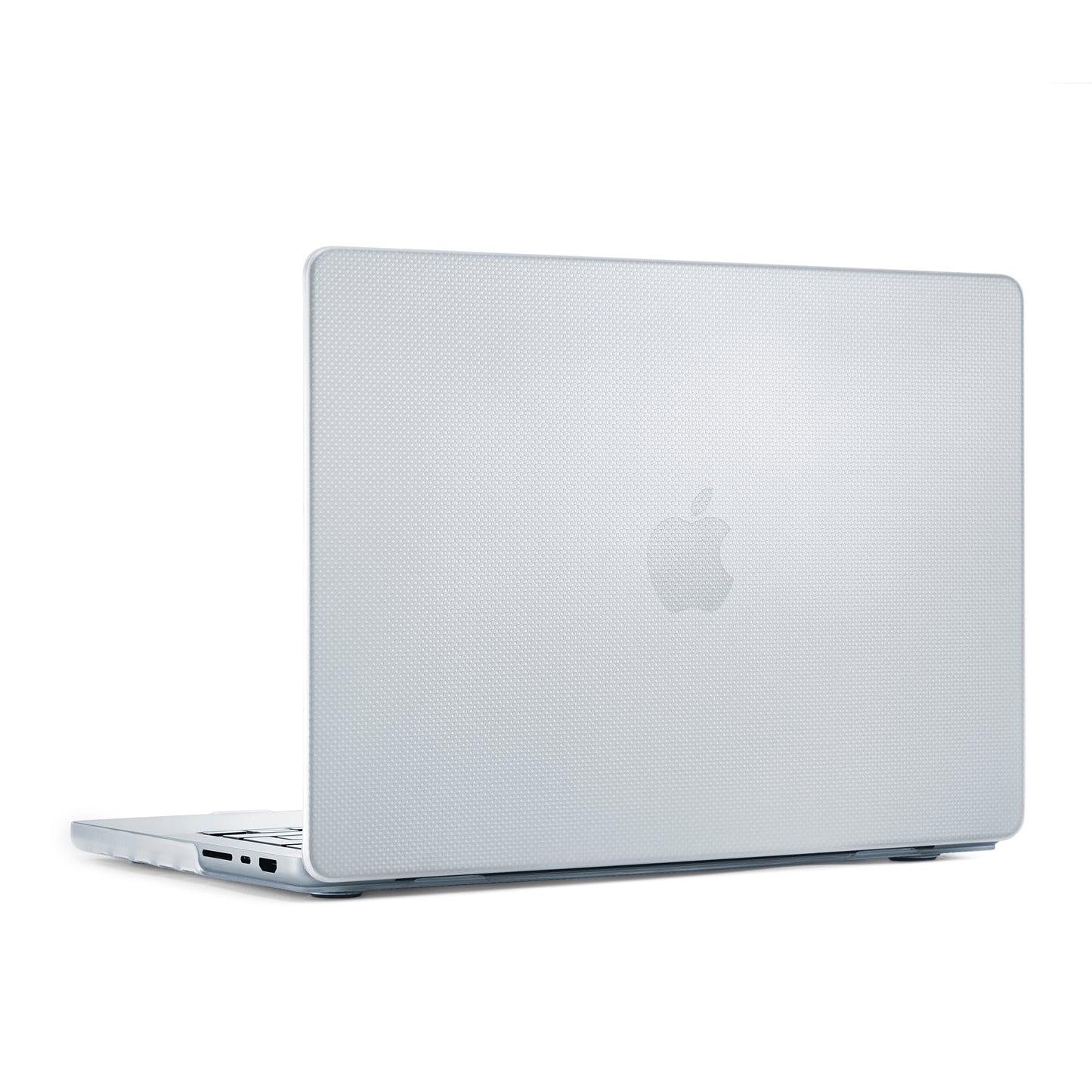 MacBook Pro 14  Hardshell Dots Case - Frosted Clear