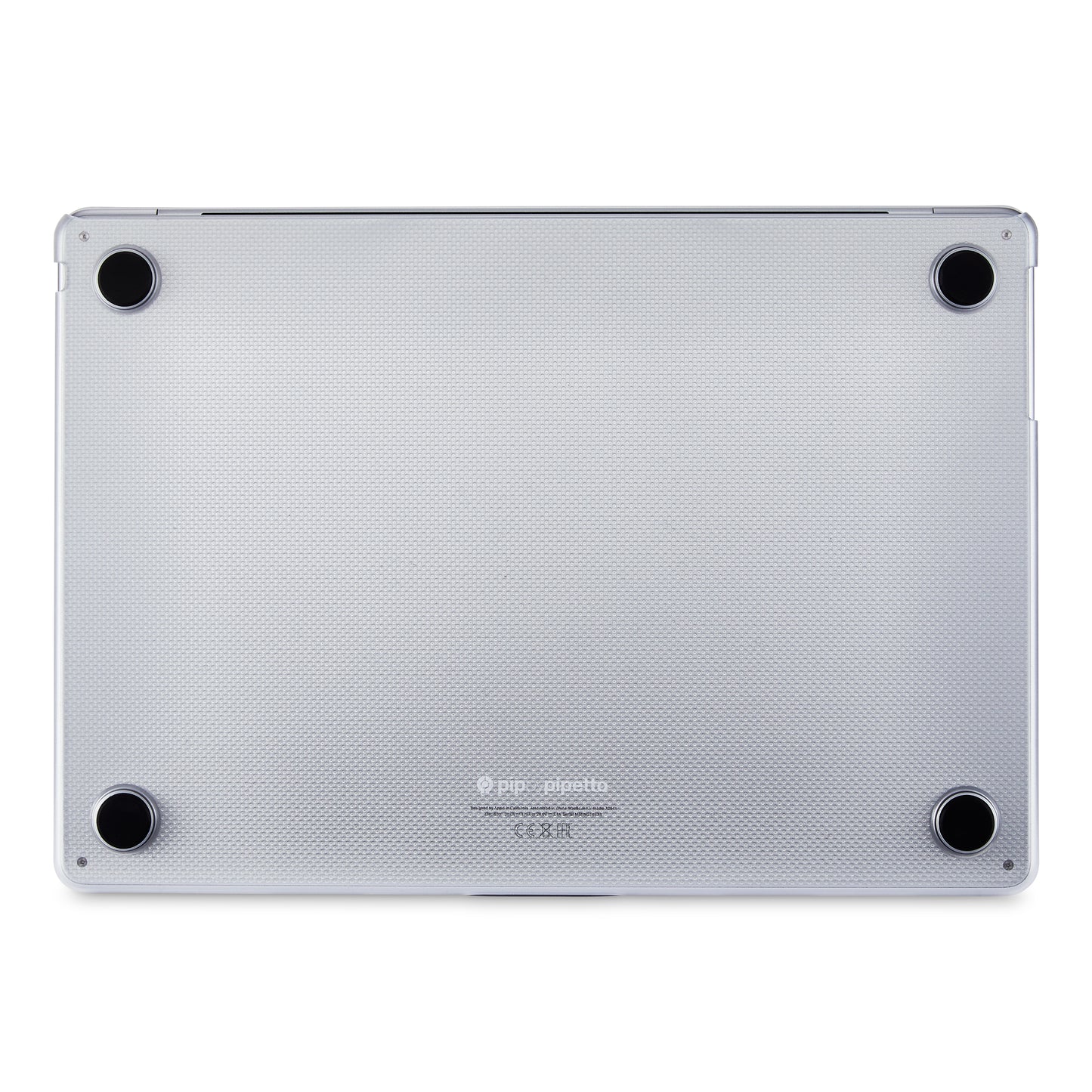 Pipetto MacBook Air 15 Hardshell (M5,M4,M3,M2) Dots Case - Frosted Clear