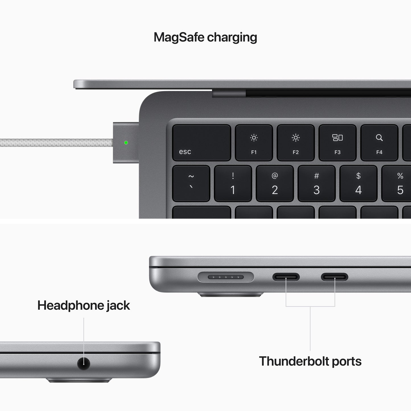 13-inch MacBook Air: Apple M2 chip with 8_core CPU and 10_core GPU, 512GB SSD - SG