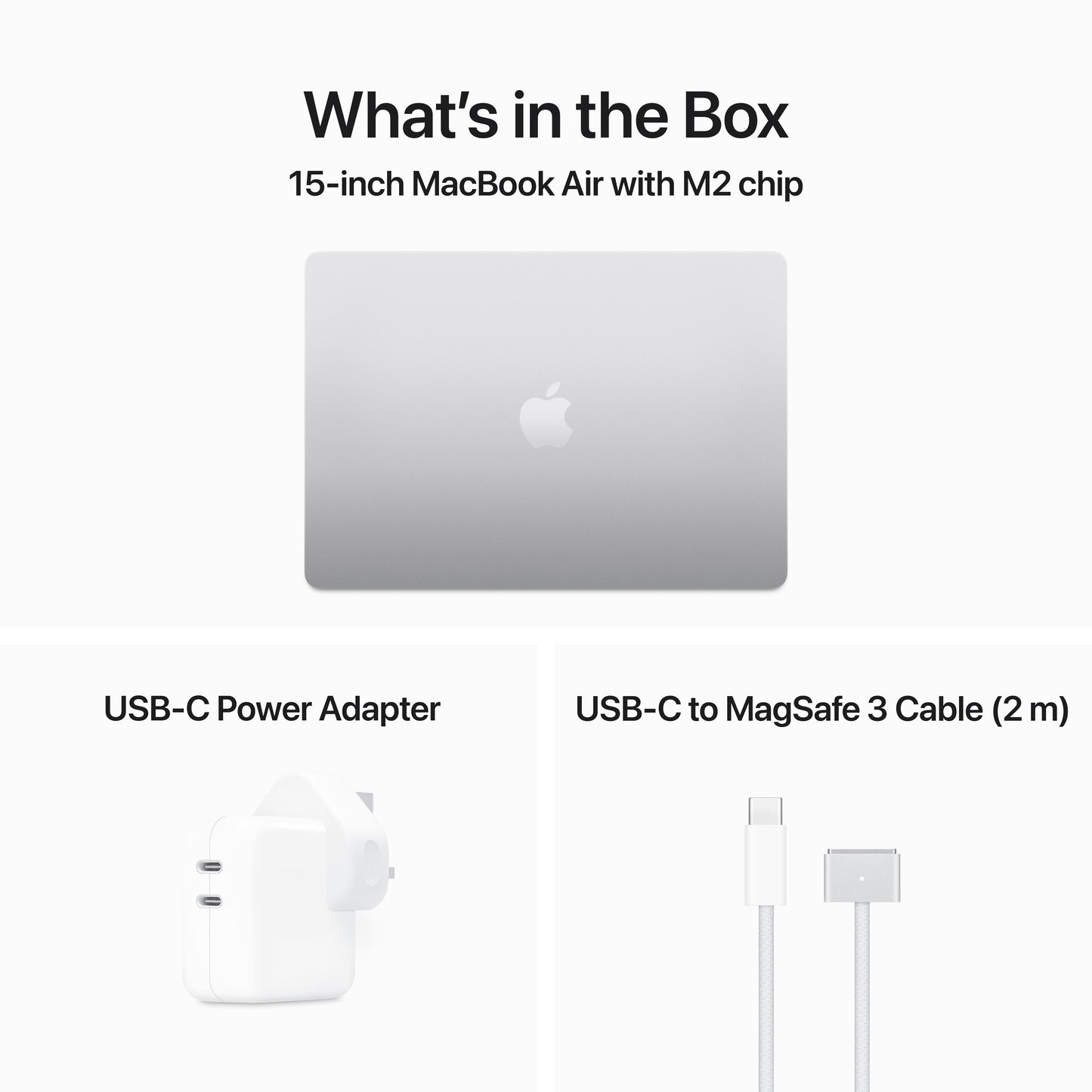 15-inch MacBook Air: Apple M2 chip with 8_core CPU and 10_core GPU, 512GB SSD - Silver