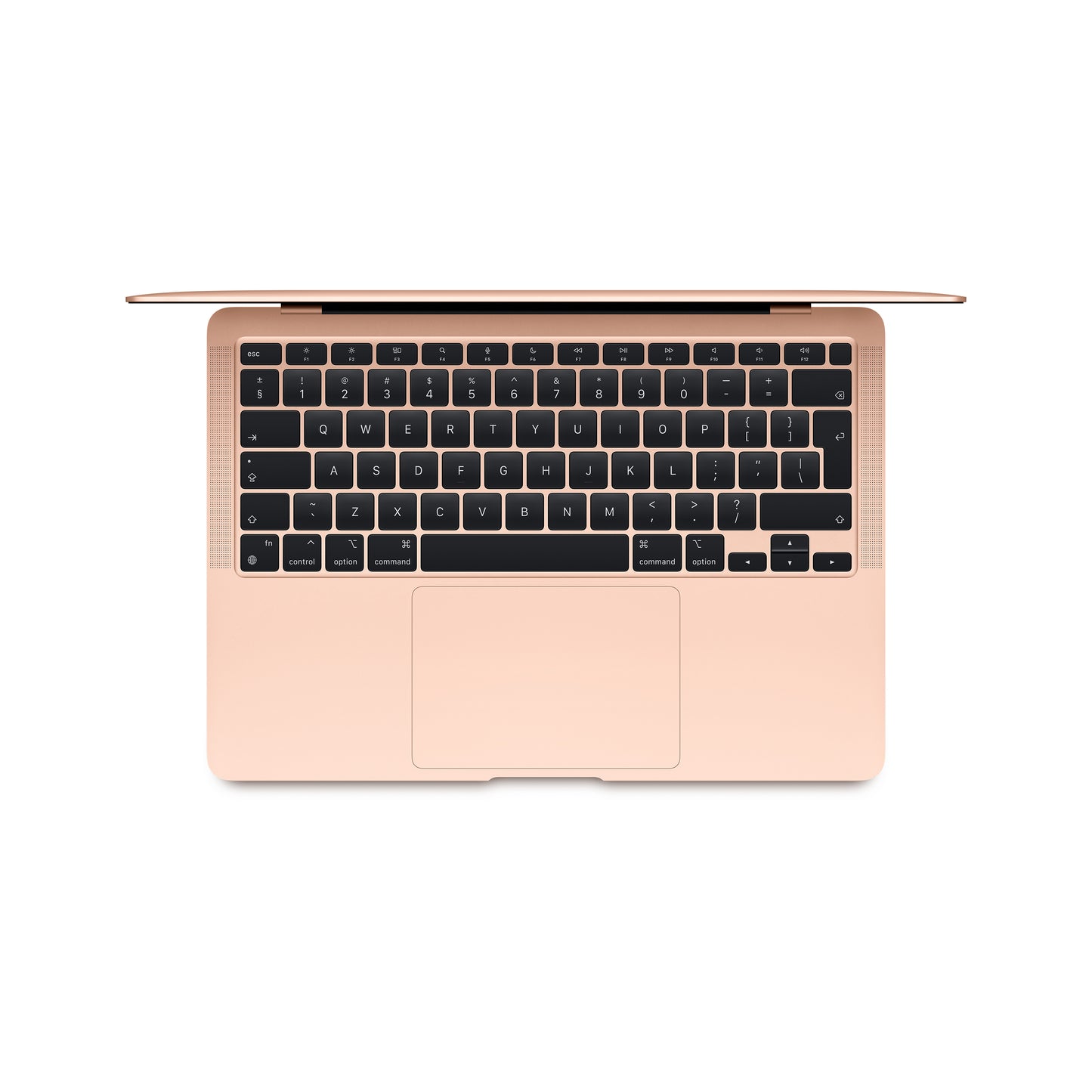 Apple 2020 MacBook Air Laptop: Apple M1 Chip, 13-inch Retina Display, 8GB RAM, 256GB SSD Storage, Backlit Keyboard, FaceTime HD Camera, Touch ID. Works with iPhone/iPad; Gold; Arabic/English