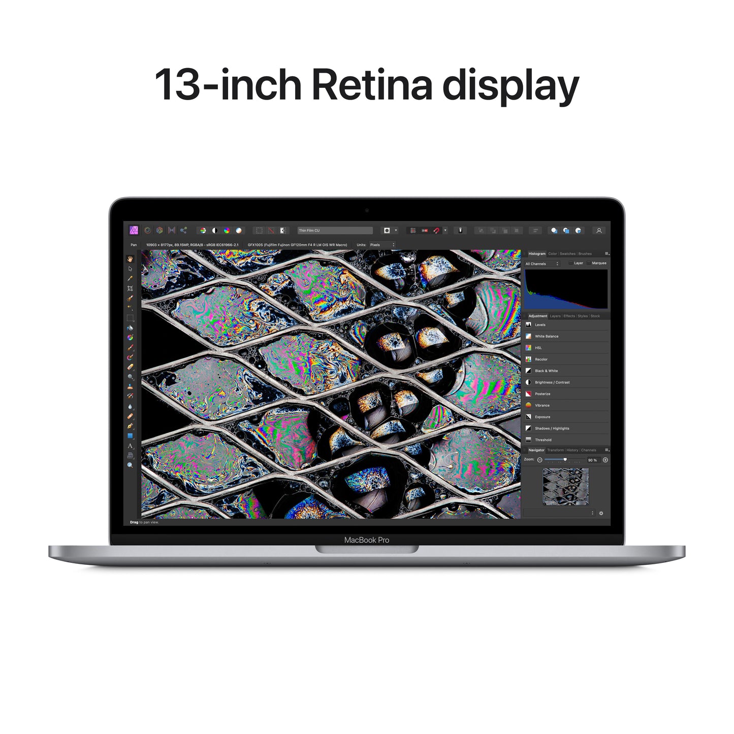 13-inch MacBook Pro: Apple M2 chip with 8_core CPU and 10_core GPU, 256GB SSD - Space Grey