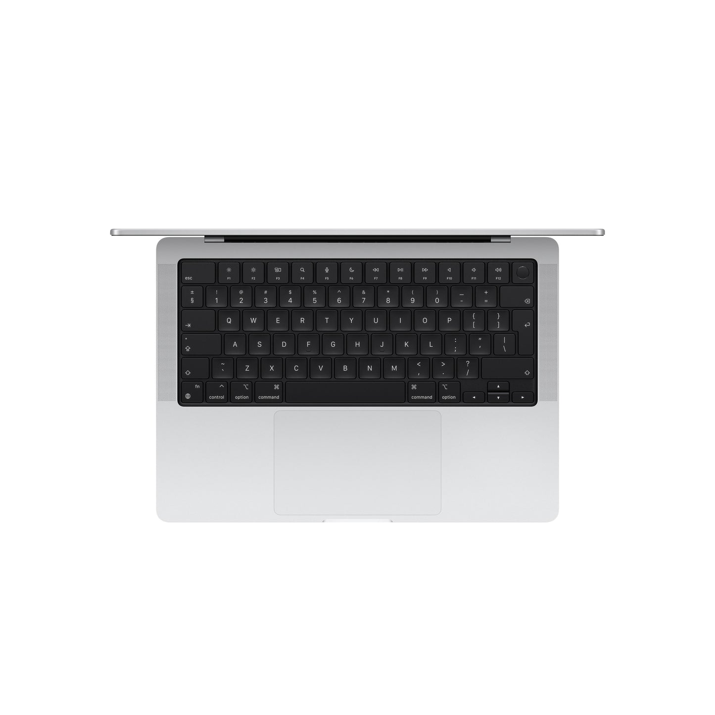 MacBook Pro مقاس 14 انش: شريحة Apple M4 Pro، مع وحدة معالجة مركزية 14 نوى و 20 وحدات معالجة رسومات، 1 تيرابايت SSD - فضي