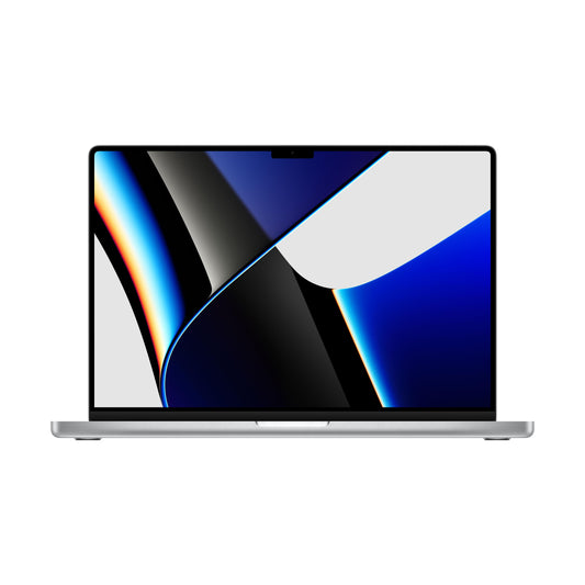 MacBook Pro مقاس 16 انش: شريحة Apple M1 Max مع وحدة معالجة مركزية 10 نوى و 32 وحدة معالجة رسومات، 1 تيرابايت SSD - فضي