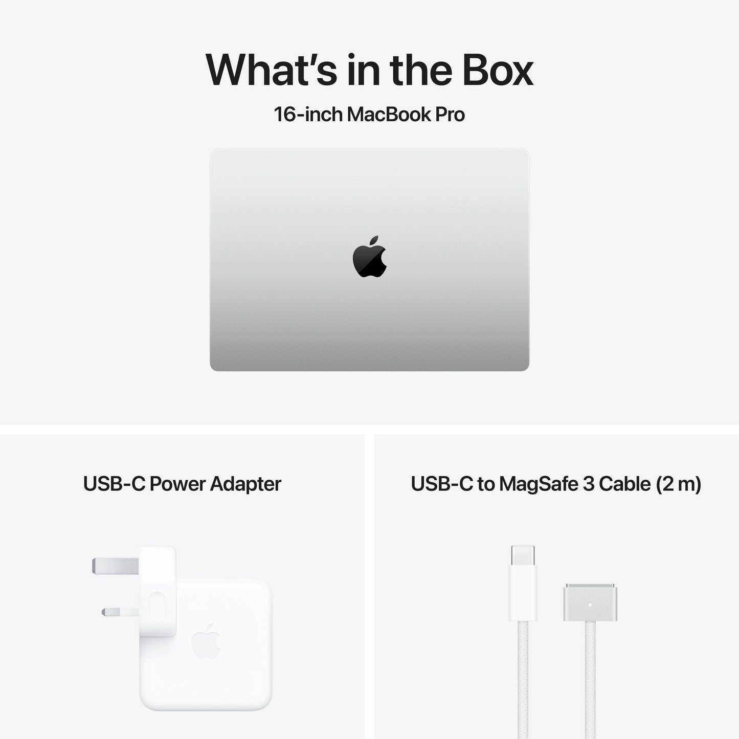 16-inch MacBook Pro: Apple M4 Pro chip with 14‑core CPU and 20‑core GPU, 512GB SSD - Silver