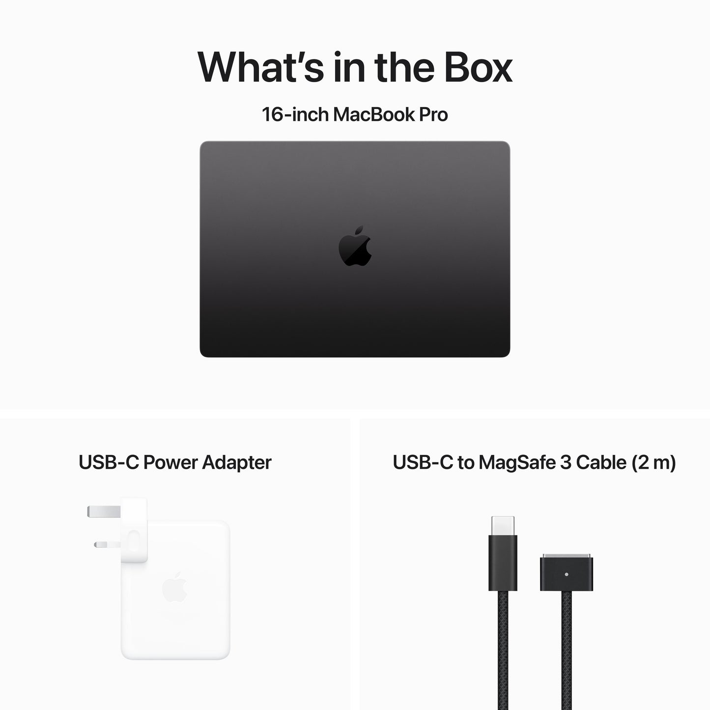 16-inch MacBook Pro: Apple M3 Pro chip with 12‑core CPU and 18‑core GPU, 512GB SSD - Space Black