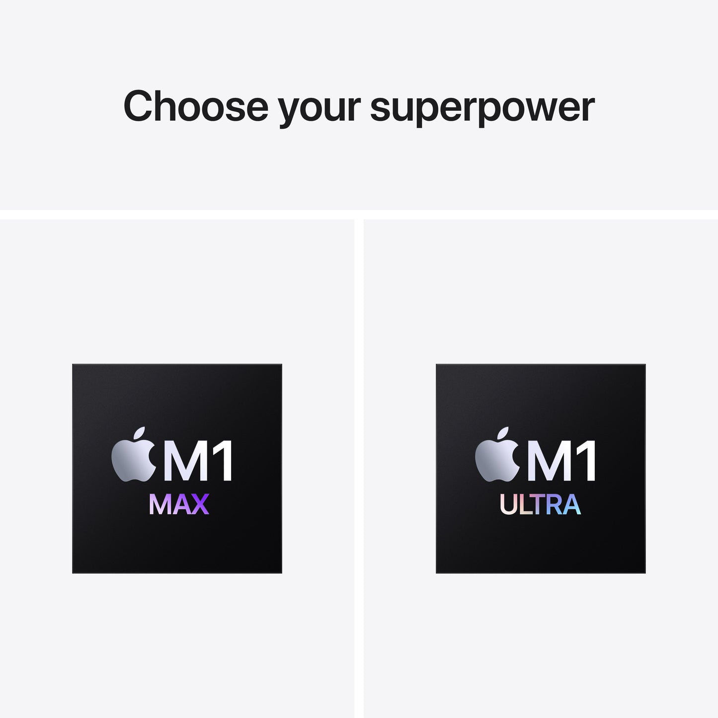 Mac Studio: شريحة Apple M1 Max مع وحدة معالجة مركزية 10 نوى و 24 وحدة معالجة رسومات، 512 جيجابايت SSD
