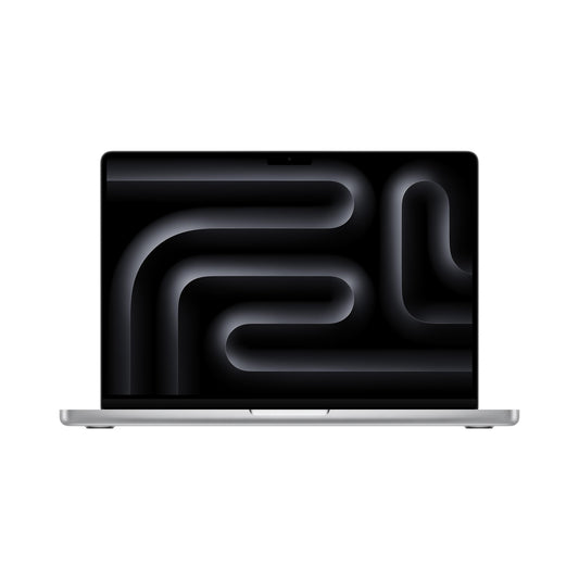 MacBook Pro مقاس 14 انش: شريحة Apple M3 مع وحدة معالجة مركزية 8 نوى و 10 وحدات معالجة رسومات، 1 تيرابايت SSD - فضي