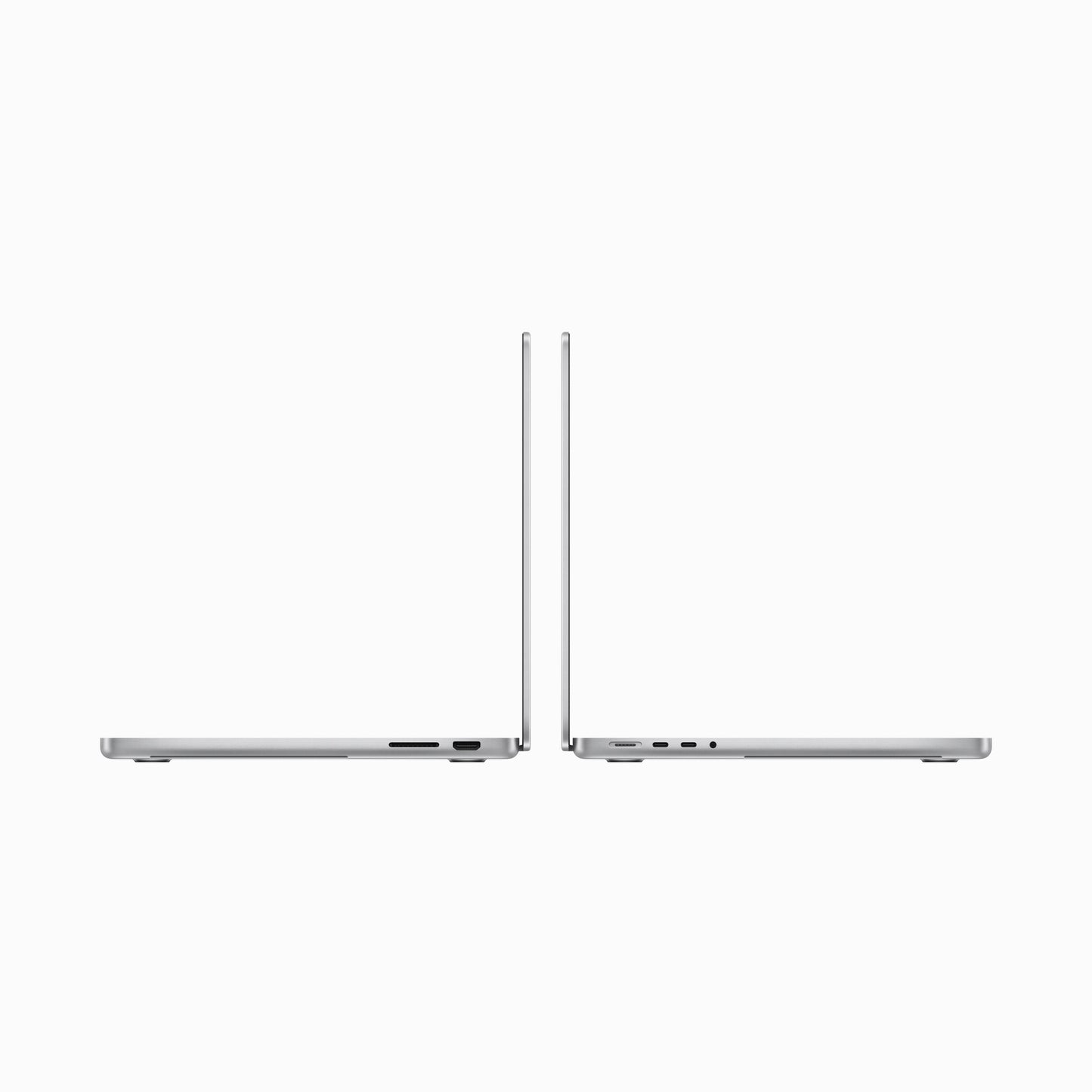 MacBook Pro مقاس 14 انش: شريحة Apple M3 مع وحدة معالجة مركزية 8 نوى و 10 وحدات معالجة رسومات، 512 قيقابايت SSD - فضي