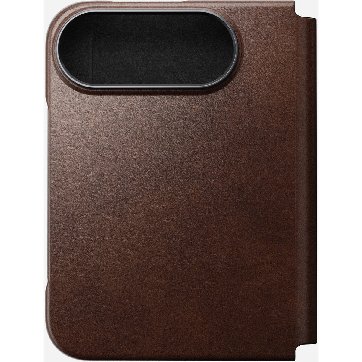 Nomad Traditional Leather Folio for iPhone Duo - Rustic Brown
