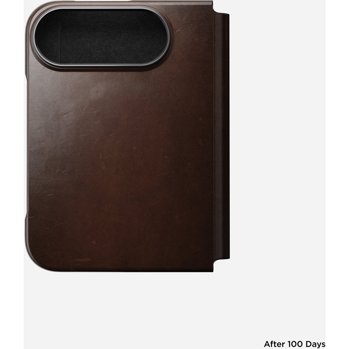 Nomad Traditional Leather Folio for iPhone Duo - Rustic Brown