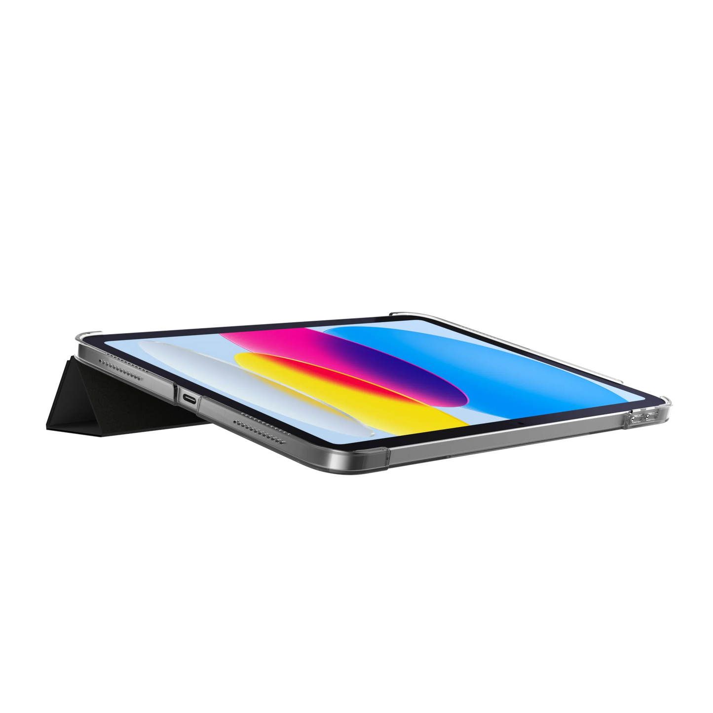 SwitchEasy Origami Nude for 2025 iPad A16 & 2022 iPad 10th gen (10.9") - Black