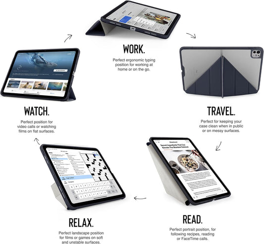 قلم بيبيتو آيباد برو 13 أوريغامي أزرق داكن