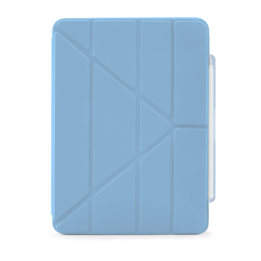 Pipetto iPad Air10.9 Origami No3PencilCase Lt Blue