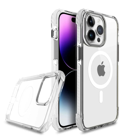 Aukey iPhone 15/15 Plus/15 Pro/15 Pro Max Magnetic Hard-Shell Phone Case