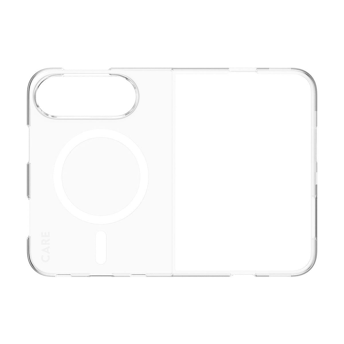 PanzerGlass Flagship Signature Slim PC/TPU Case for iPhone Duo - Transparent