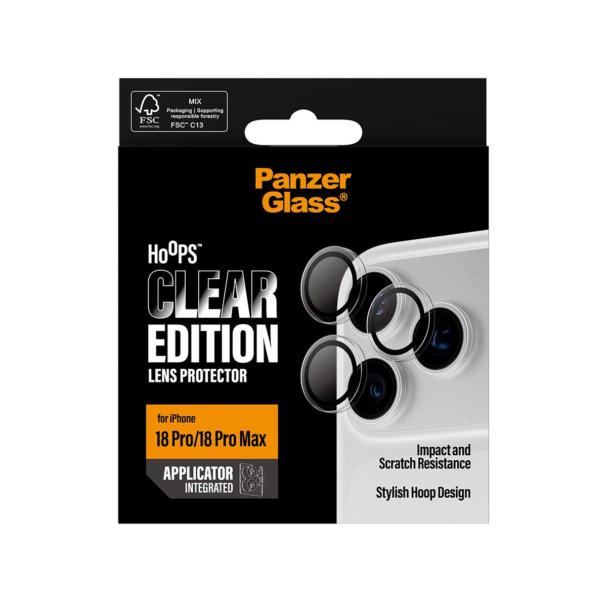 Panzerglass Care iPhone 18 Pro Max Feature Case Kickstand Magsafe Transparent