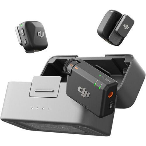 DJI Mic Mini 2 Wireless Microphone Kit (2 TX + 1 RX + Charging Case)