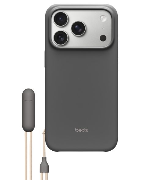 Beats iPhone 17 Pro Kickstand Case with MagSafe and Camera Control - Granite Gray