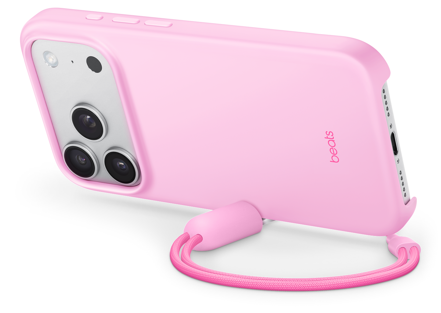 Beats iPhone 17 Pro Kickstand Case with MagSafe and Camera Control - Pebble Pink