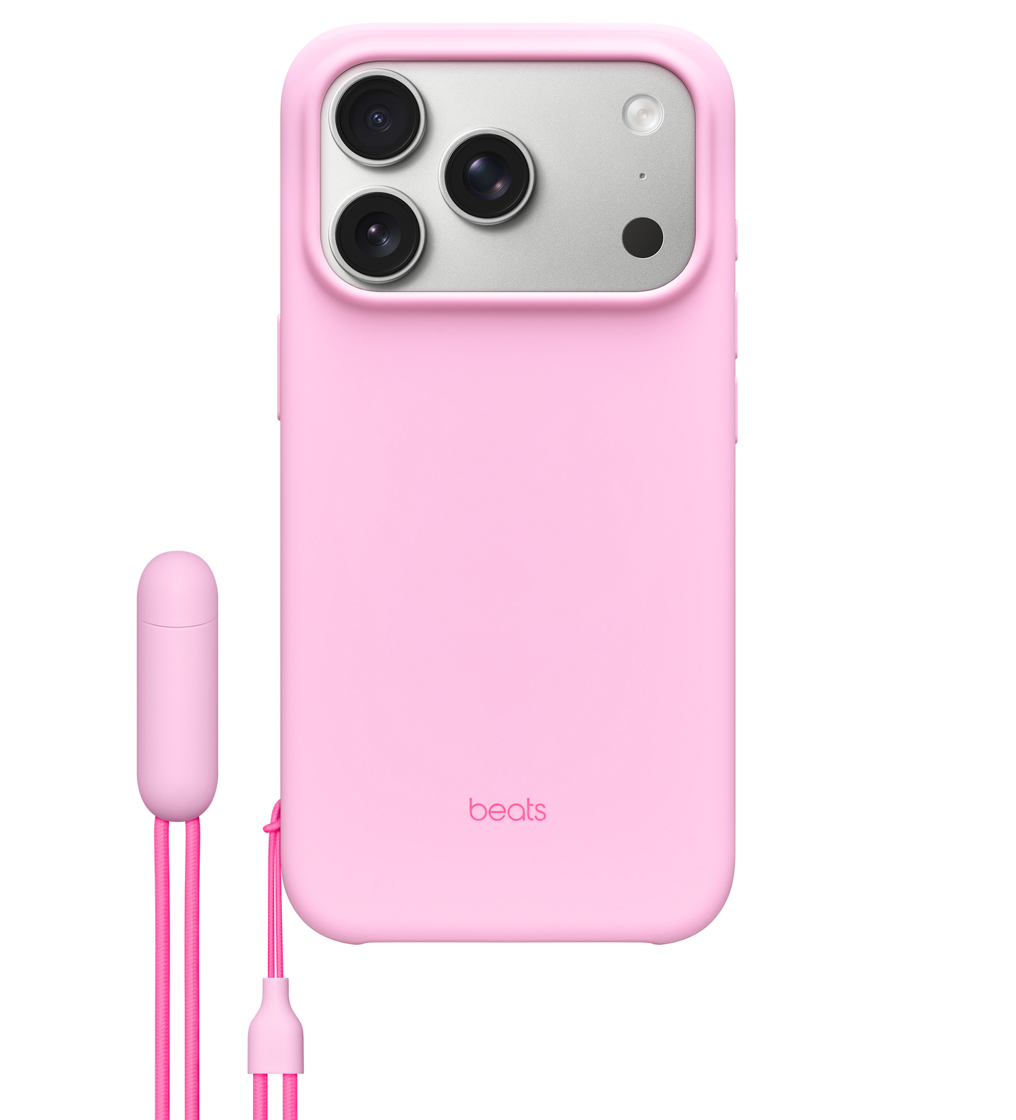 Beats iPhone 17 Pro Kickstand Case with MagSafe and Camera Control - Pebble Pink