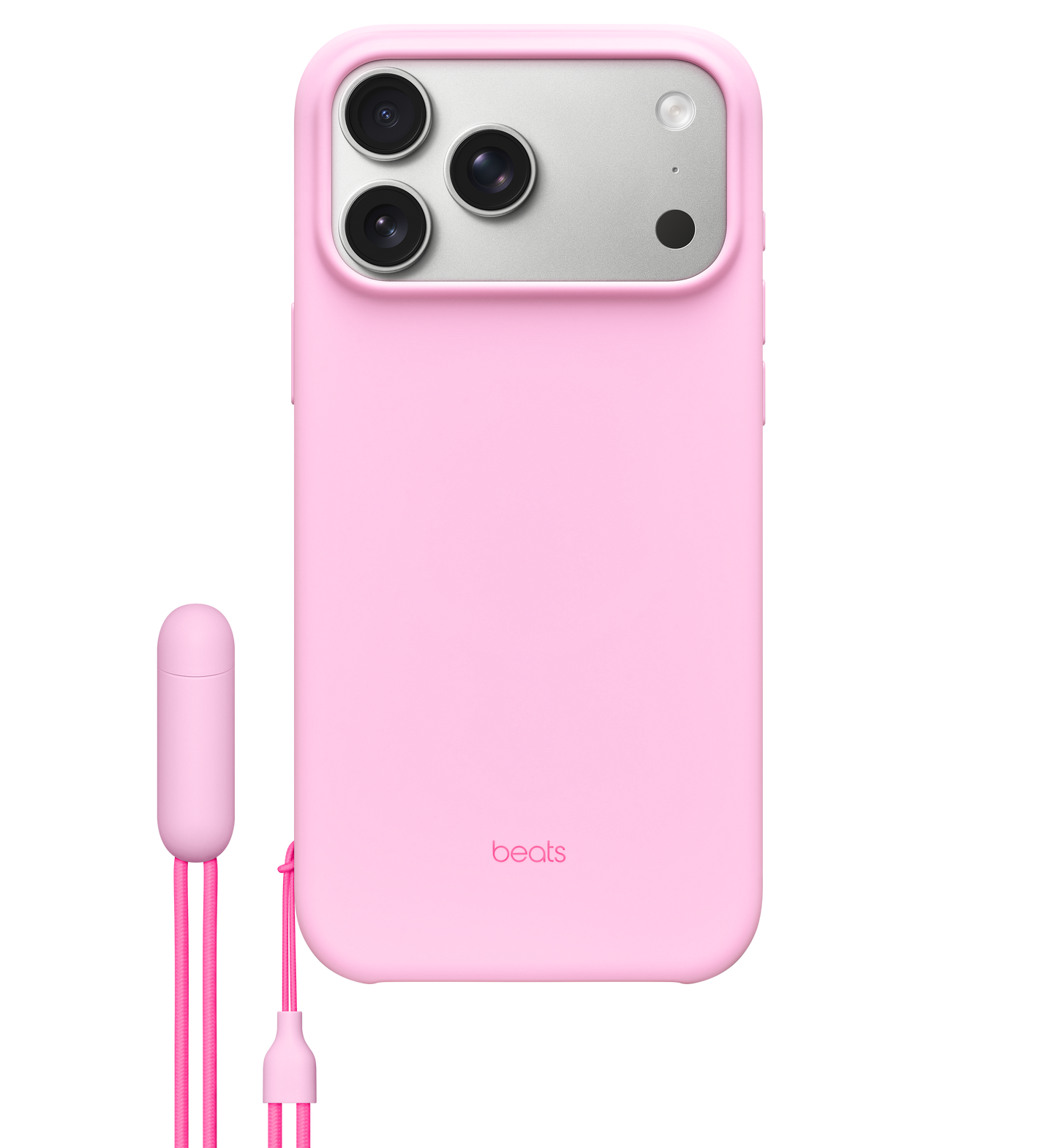 Beats iPhone 17 Pro Max Kickstand Case with MagSafe and Camera Control - Pebble Pink