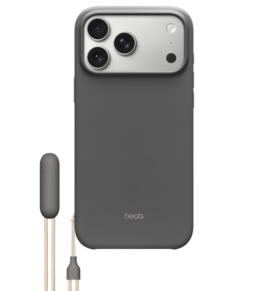 Beats iPhone 17 Pro Max Kickstand Case with MagSafe and Camera Control - Granite Gray