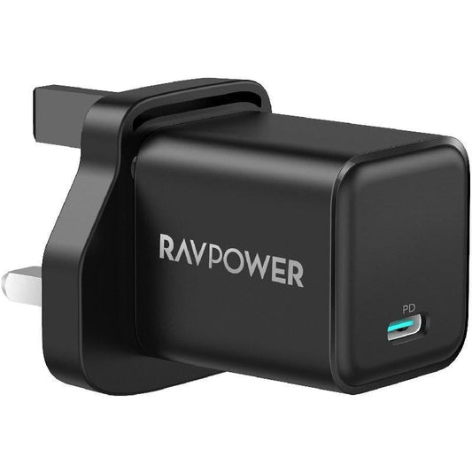 Ravpower RP-PC167 PD 20W 1C Wall Charger - Black