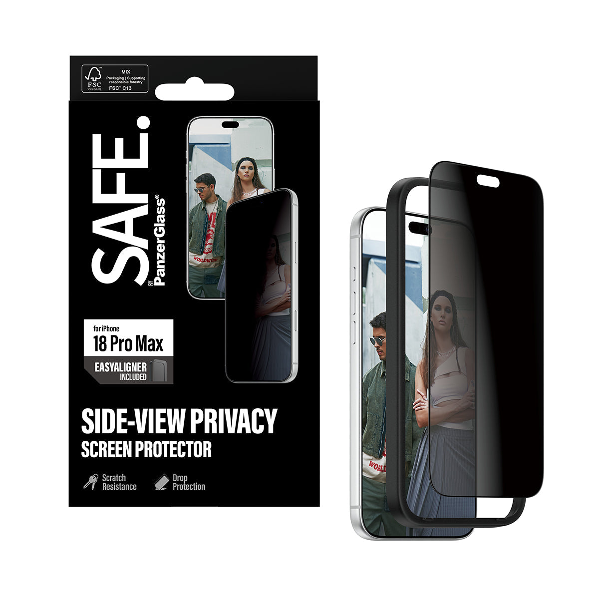 Safe iPhone 18 Pro Max Screen Protectors Uwf Easyaligners Privacy