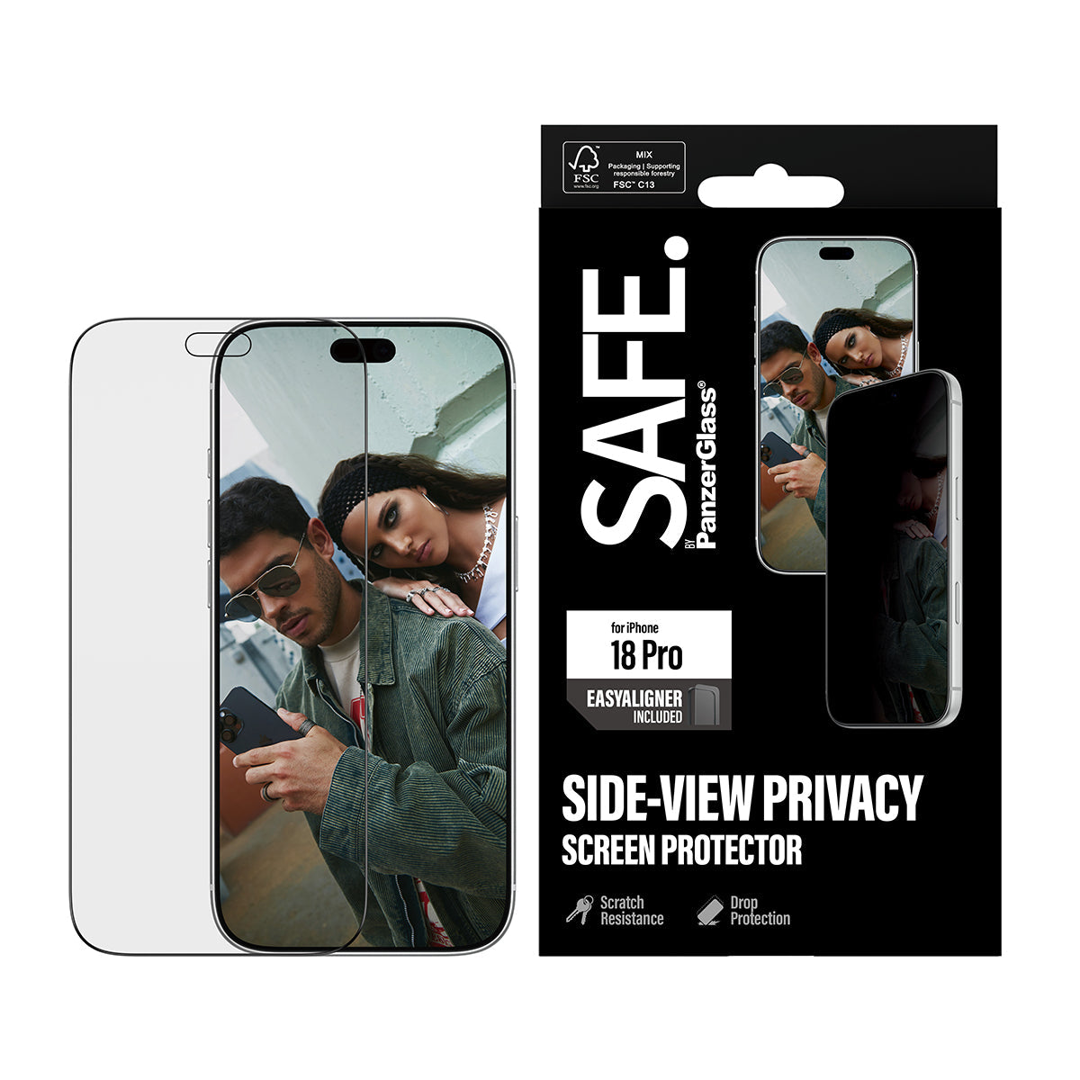 Safe iPhone 18 Pro Screen Protectors Uwf Easyaligners Privacy