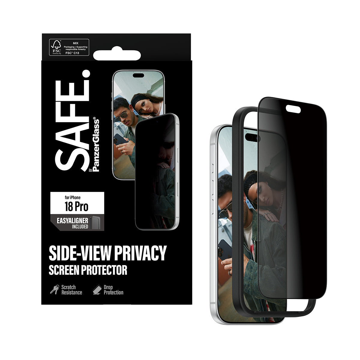 Safe iPhone 18 Pro Screen Protectors Uwf Easyaligners Privacy