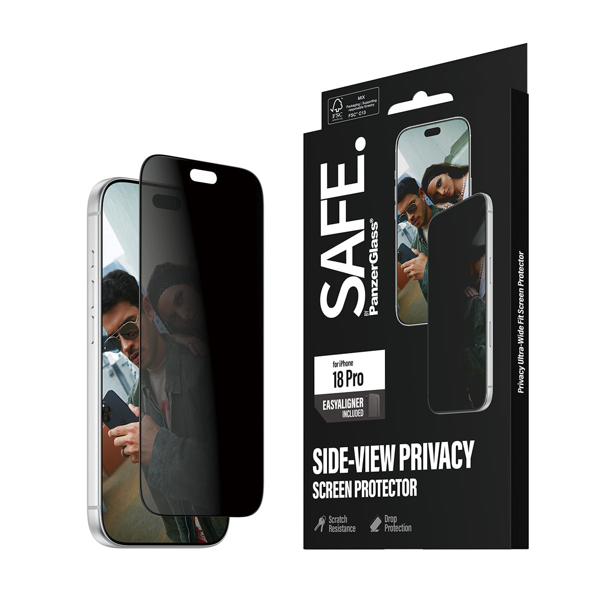 Safe iPhone 18 Pro Screen Protectors Uwf Easyaligners Privacy