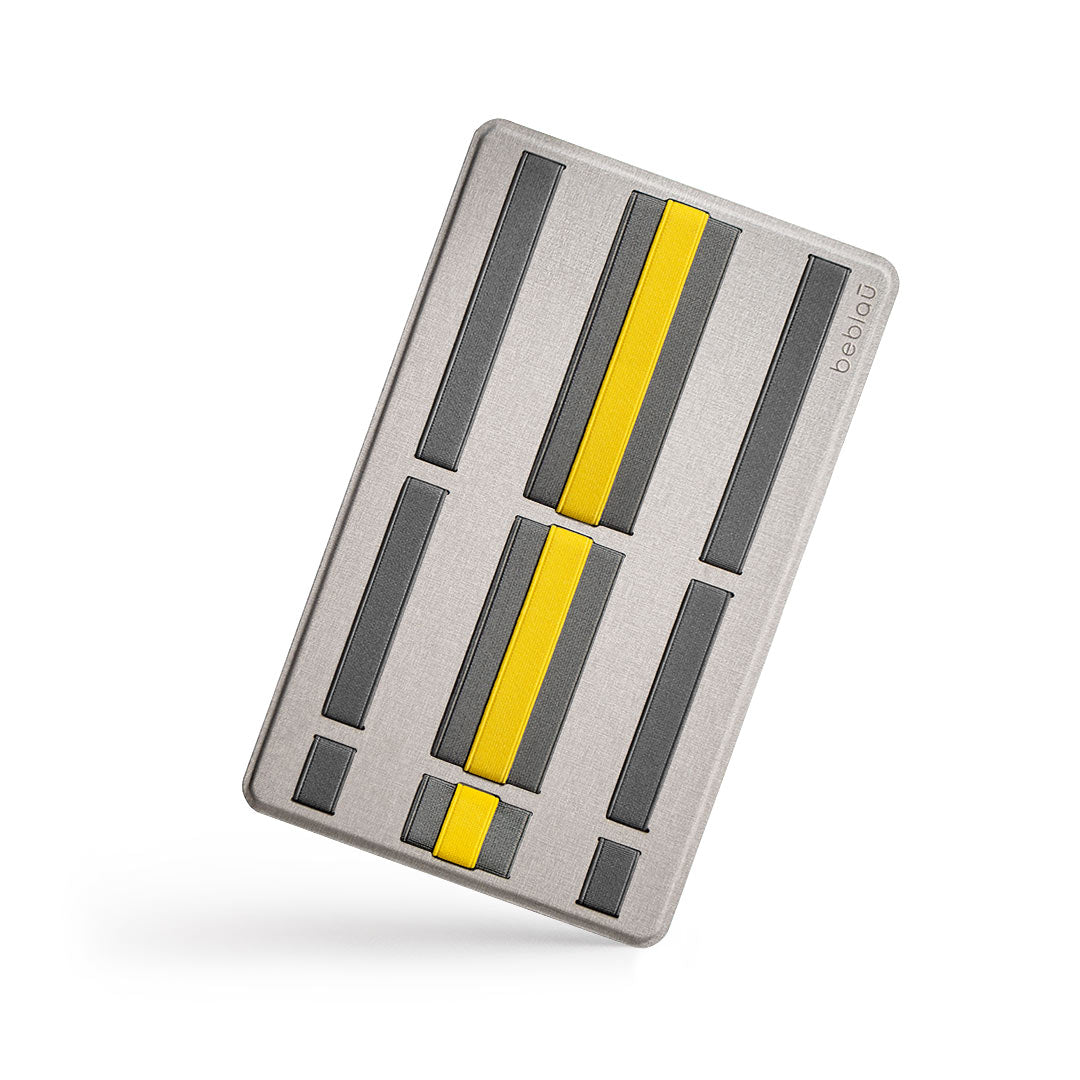 Beblau Shift Pro 3-in-1 Organizer Laptop, Wall & Backpack Tech Storage, Yellow