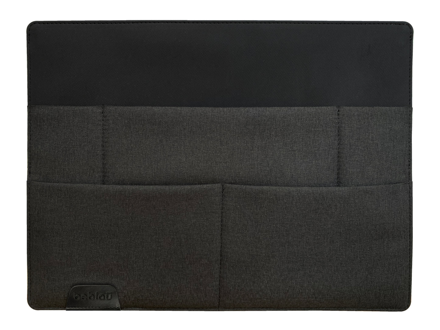 Beblau Stand-Up Sleeve Laptop/Tablet Sleeve, Portable Organizer & Desk Stand, 13 Inch