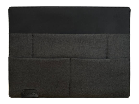 Beblau Stand-Up Sleeve Laptop/Tablet Sleeve, Portable Organizer & Desk Stand, 13 Inch