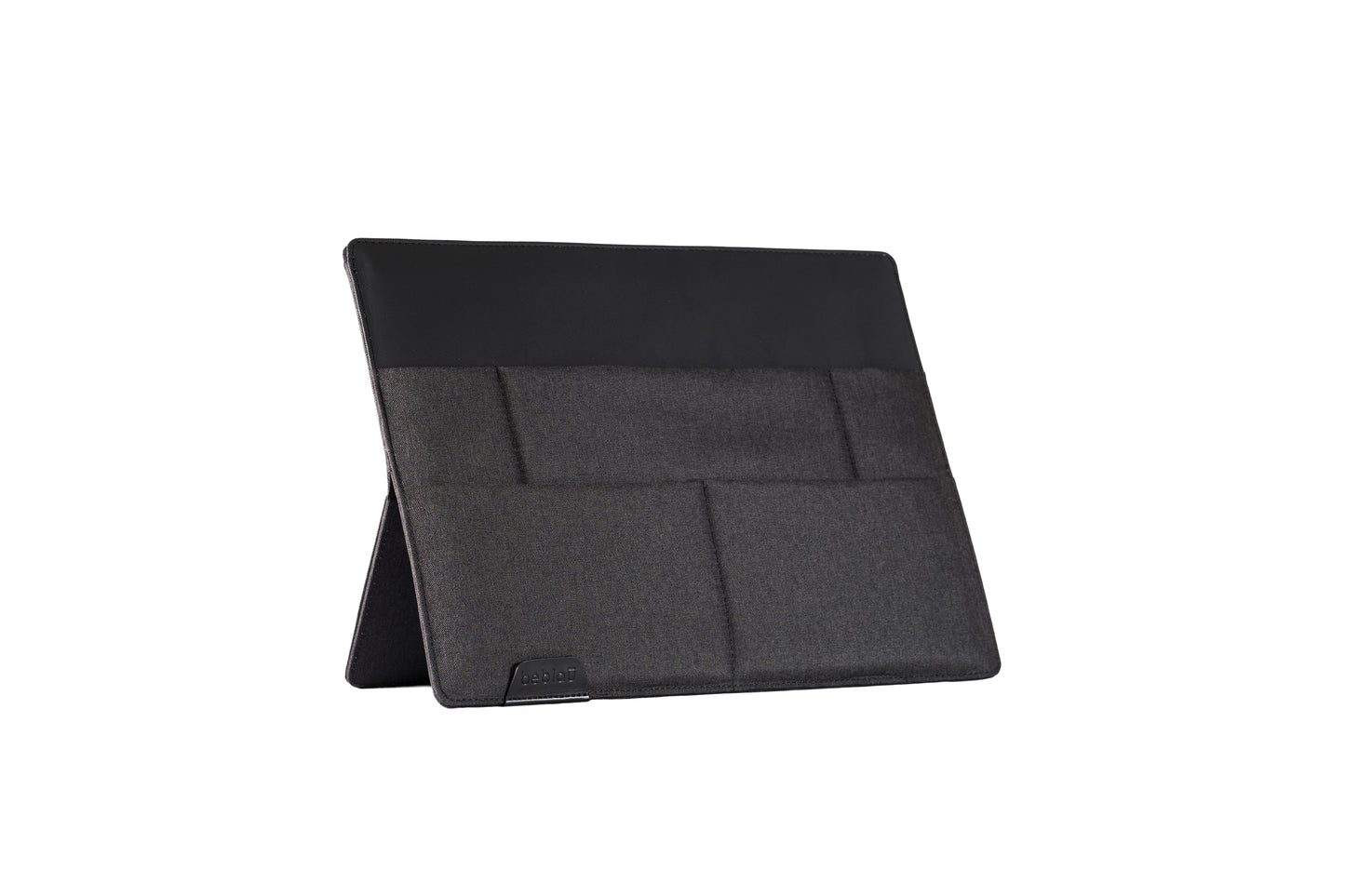 Beblau Stand-Up Sleeve Laptop/Tablet Sleeve, Portable Organizer & Desk Stand, 13 Inch