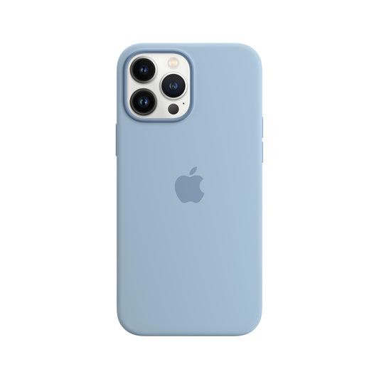 حافظة iPhone 13 pro Max من السيليكون بتقنية ‏MagSafe‏ - بلو فوج